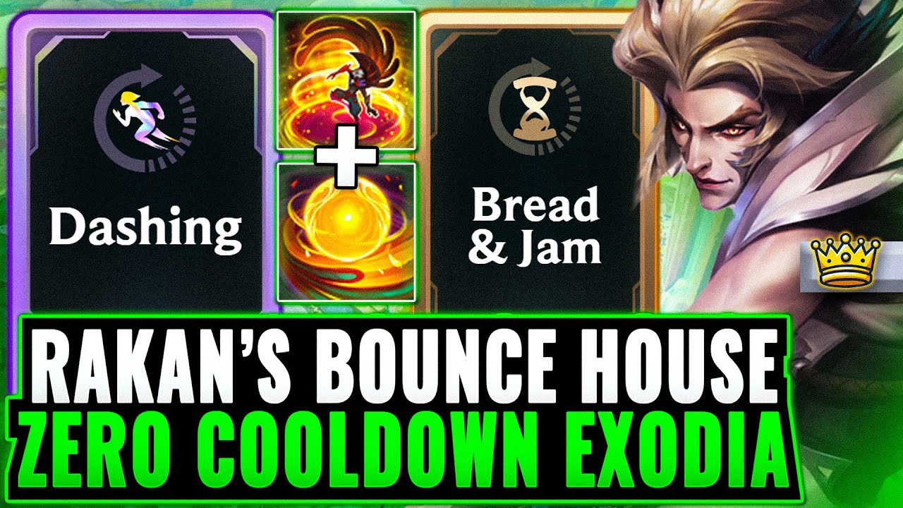 Instant 500 Haste on W: Dashing + Bread and Jam = Infinite Knock-Ups | League Arena Gameplay