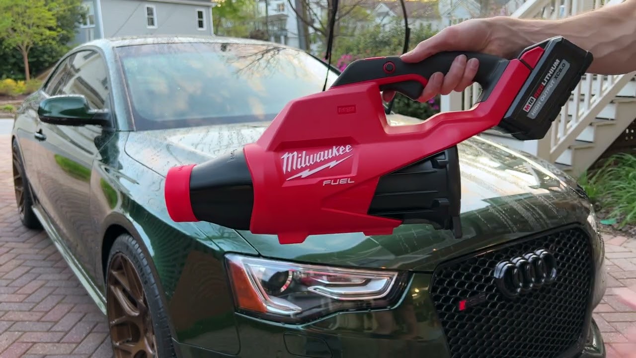 STUBBY&reg; Car Drying Nozzle for Milwaukee M18 Gen I & II Single Battery Blowers (2724-20 & 2728-20)