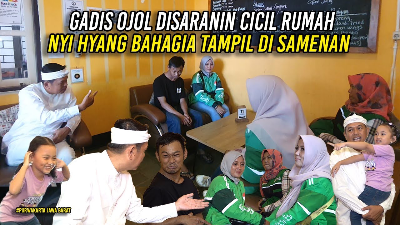 NYI HYANG BAHAGIA SAMENAN | GADIS OJOL DISARANKAN CICIL RUMAH | FITRA PUN GALAU