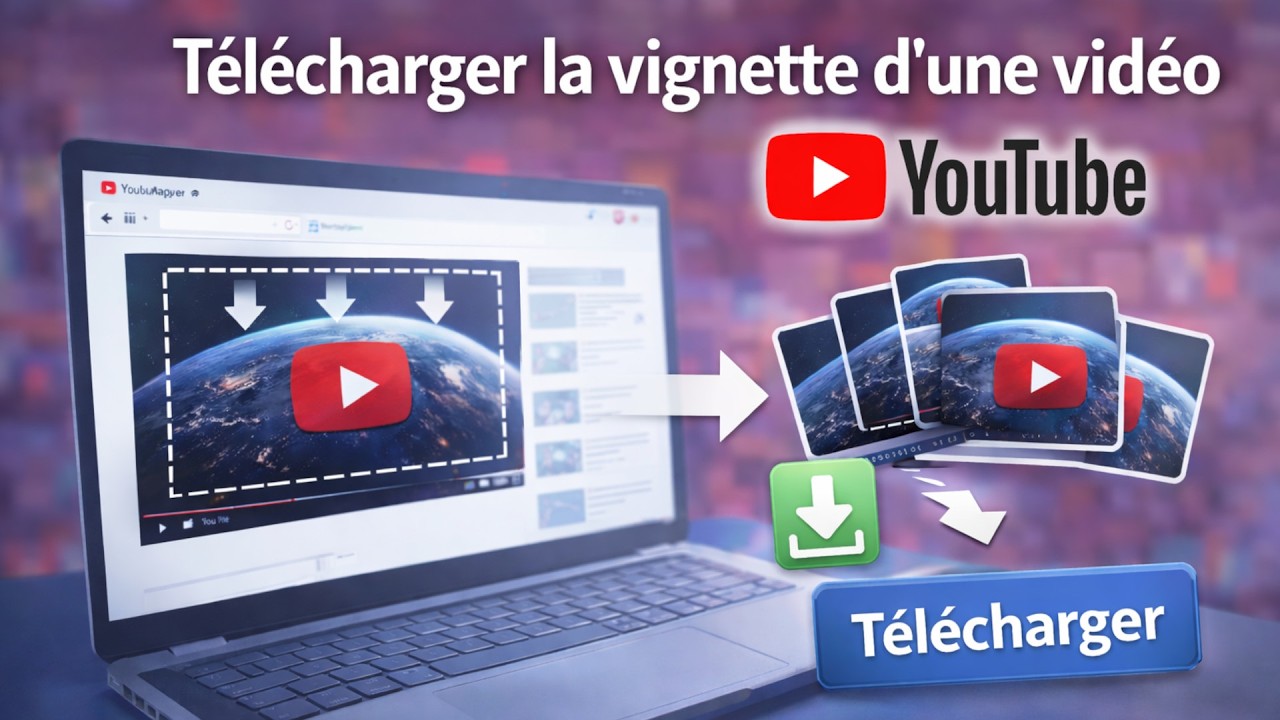 Télécharger une miniature ou vignette YouTube : le guide rapide et 100% gratuit