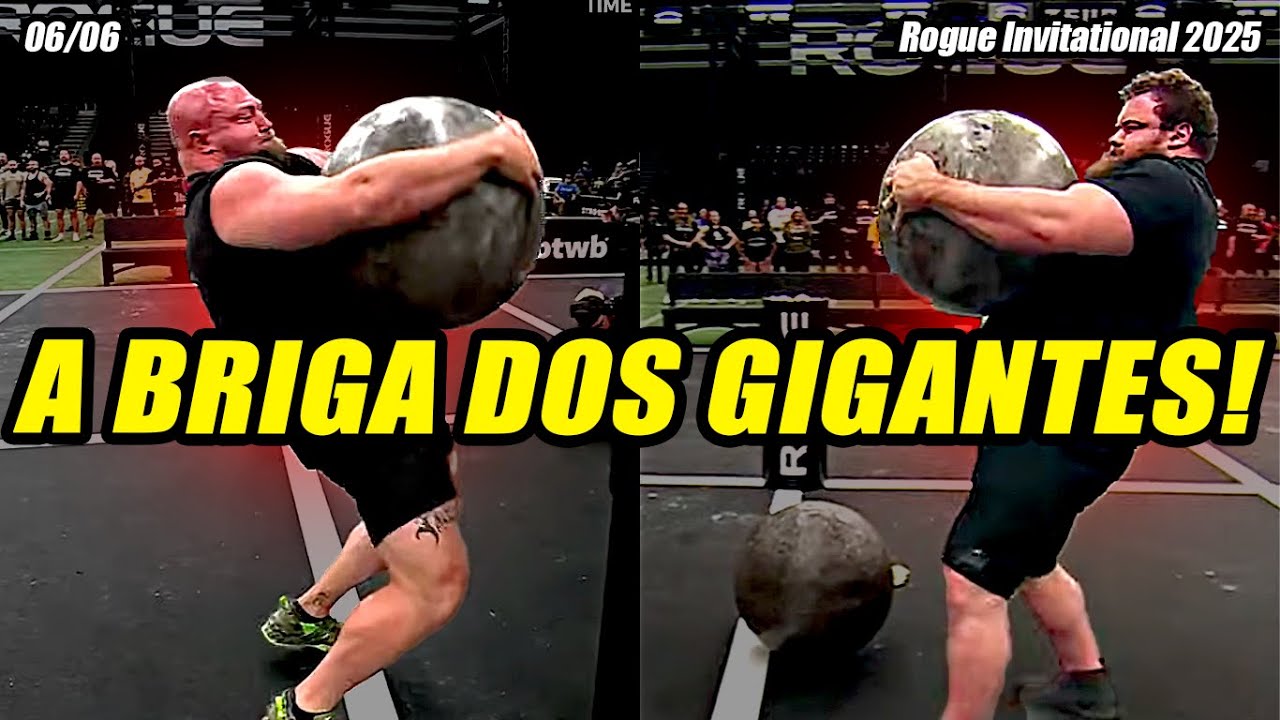 DEFINIDO! Os Campeões do Rogue Invitational 2025! (Strongman & Strongwoman)
