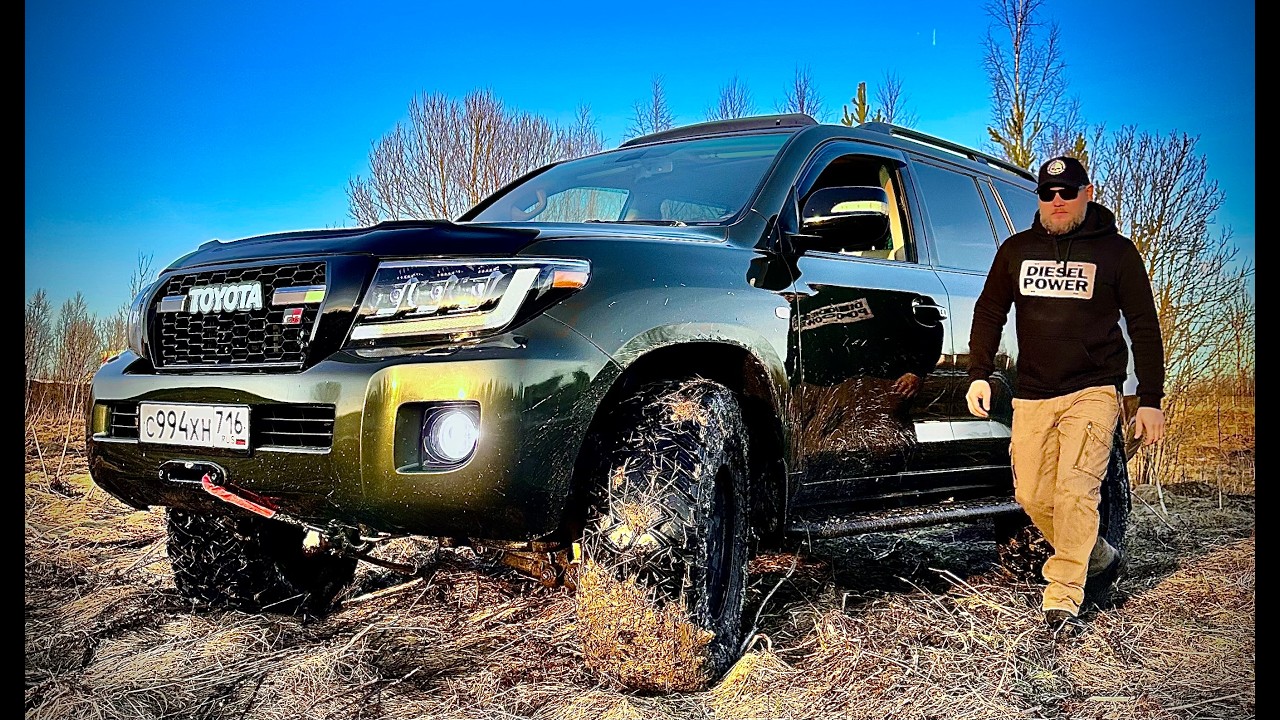 LAND CRUISER проект МАЛАХИТ , финал! Оцинковка рамы, блокировки, 35 колеса