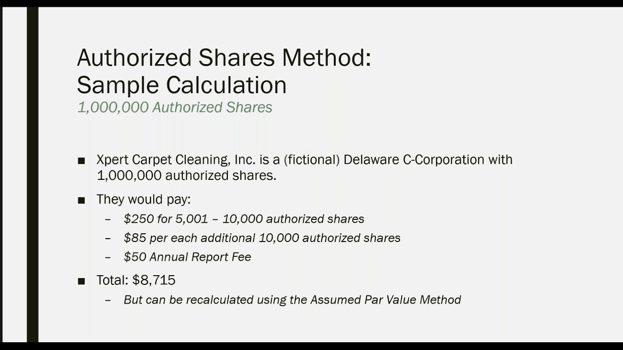 Understanding Delaware Franchise Tax for Corporations  | Harvard Business Services, Inc.