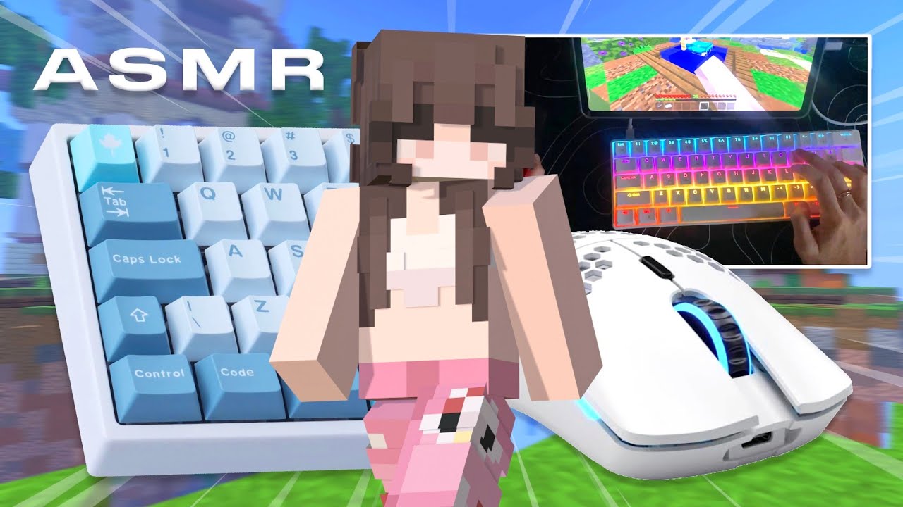 Hive Bedwars MCPE OTG ( HANDCAM & ASMR )