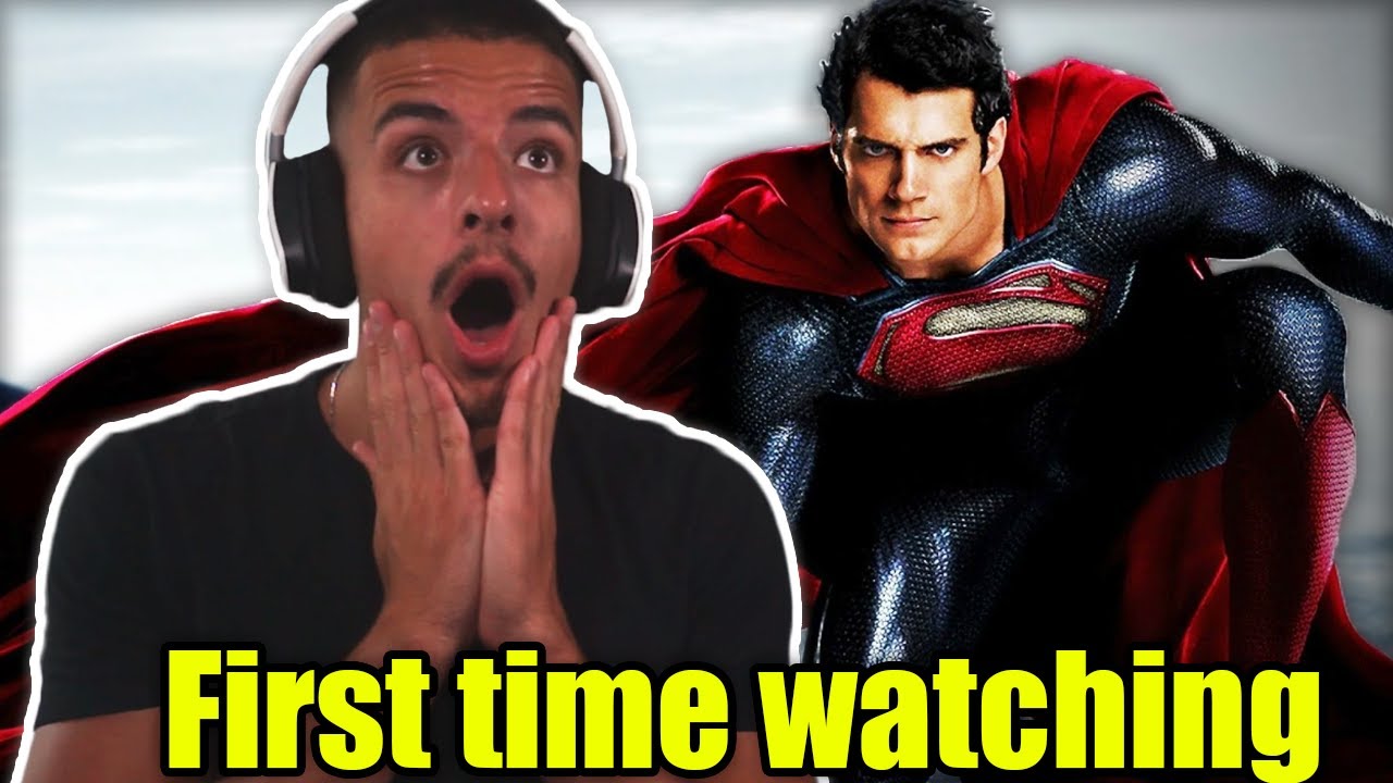 BETTER THAN MARVEL? *Man Of Steel* First time watching
