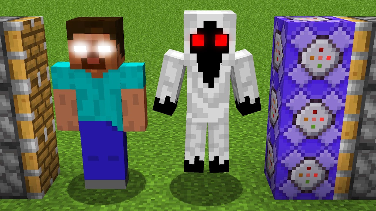 Herobrine + Entity 303 + Command Block = ?