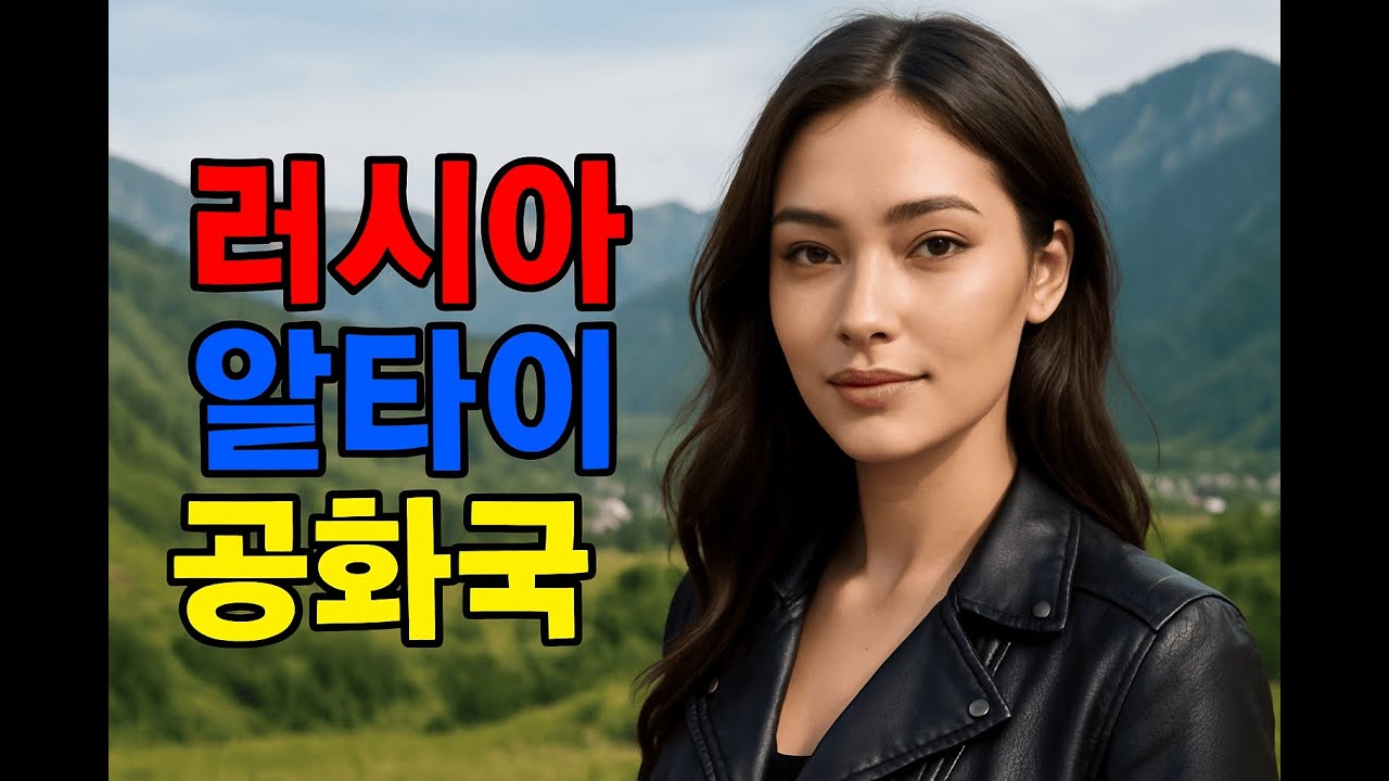 고르노알타이스크 미녀 신부와 한국남
