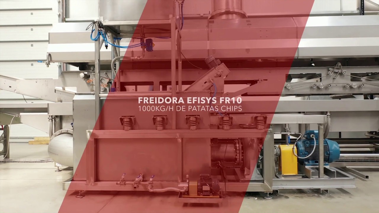 EFS.- FREIDORA EN CONTINUO DE PATATAS CHIPS EFISYS FR10