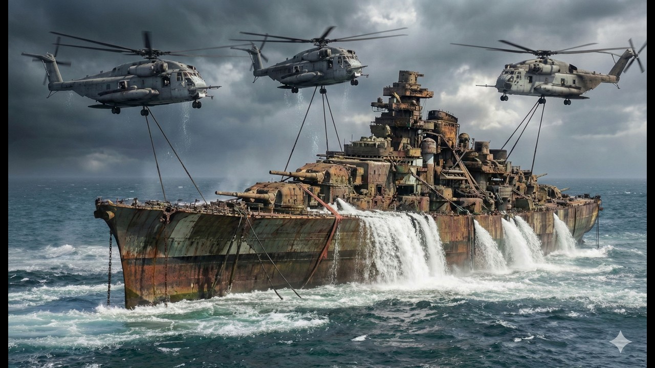 Legendary Salvage : Restoring the Battleship Bismarck Rising from the Ocean Floor