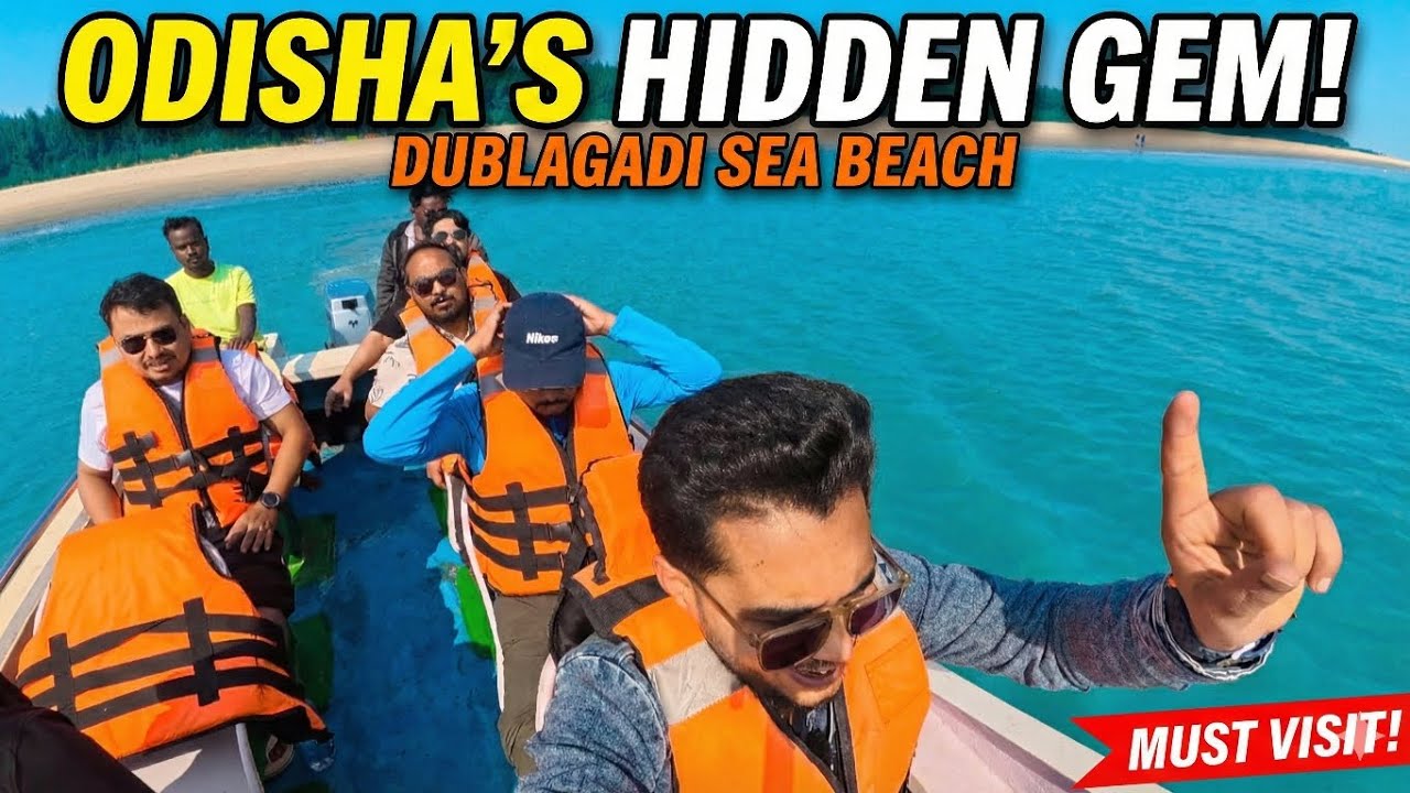 A Day in Dhublagadi Sea Beach, Odisha | From Sunrise to Sunset | Full Day Travel Vlog | Bengali 