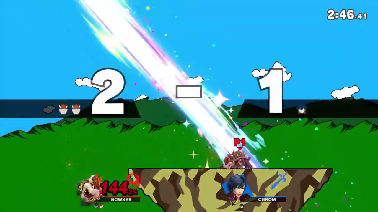Super Smash Bros Ultimate - This was a really close match