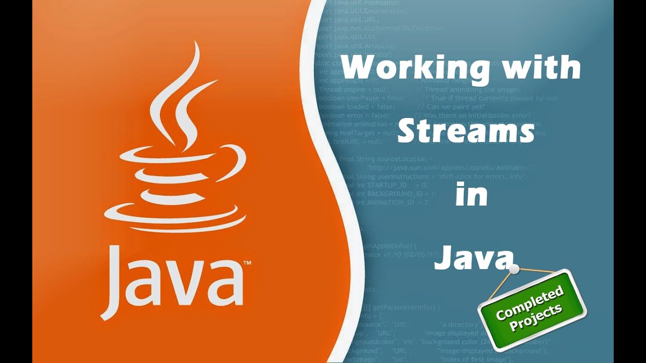 Working with Streams in Java
