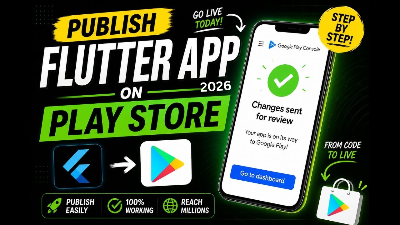 Как опубликовать Flutter-приложение в Google Play Store. Разработка, выпуск и развертывание прило...
