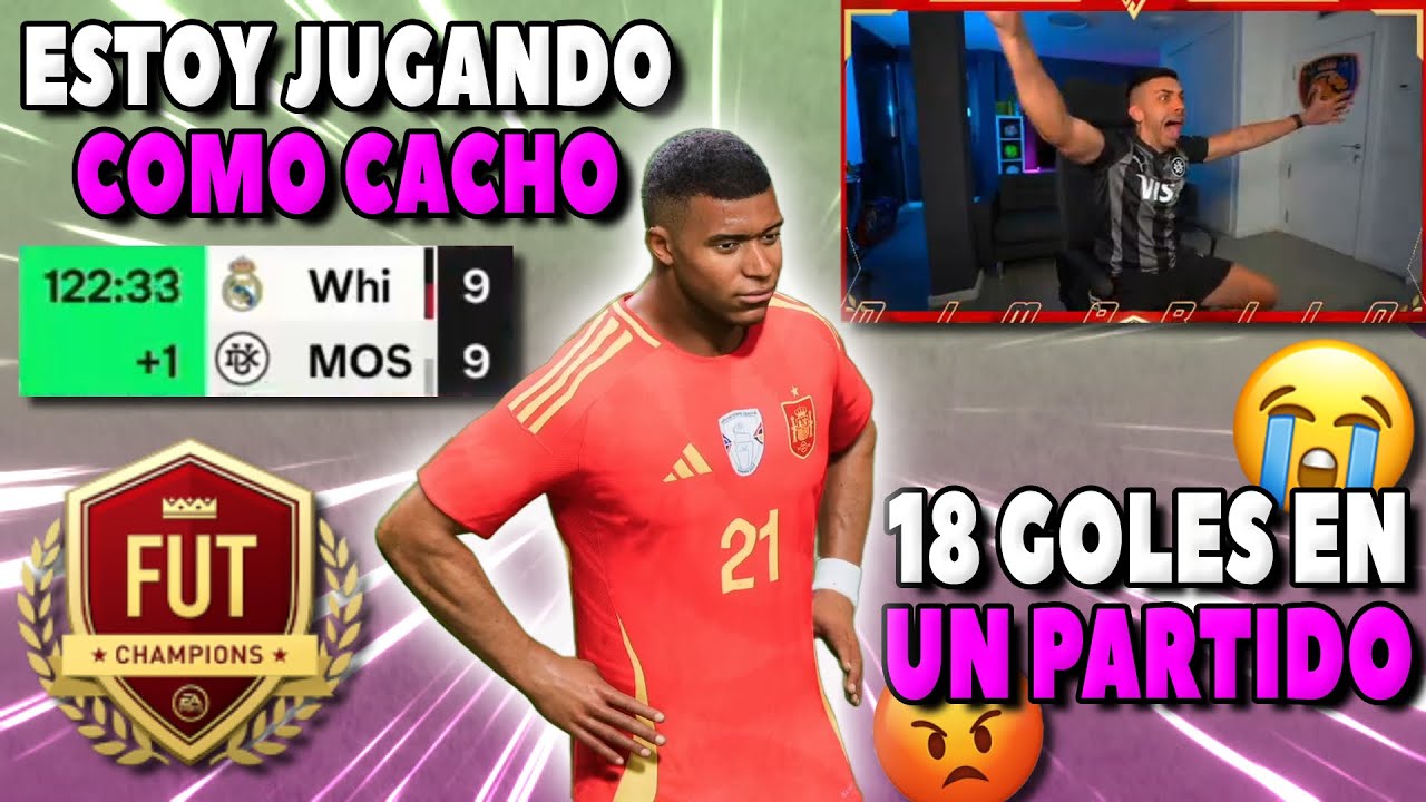 EL PARTIDO con MÁS GOLES de la HISTORIA (18 GOLES) | DjMaRiiO Lloros y Enfados FC 25
