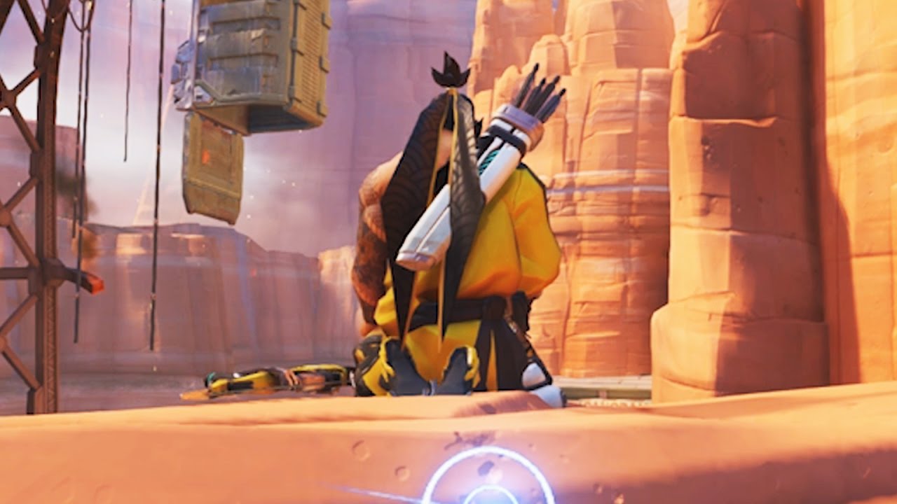 Overwatch Funny Moments 35 - Hanzo Gets An Easy Kill