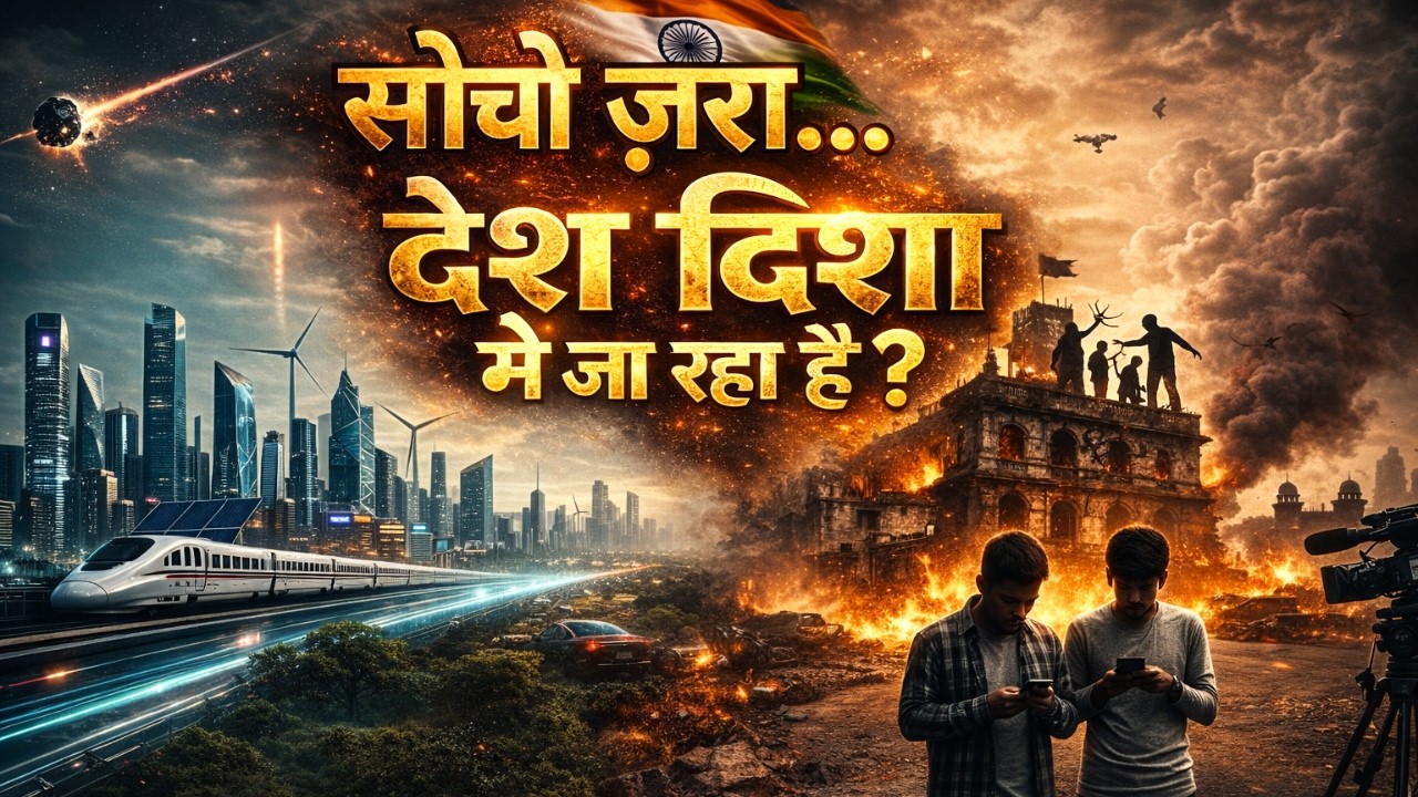 DESH KI DISHA | Future of India  | Conscious Hindi Rap on Education, Technology & Youth Awareness