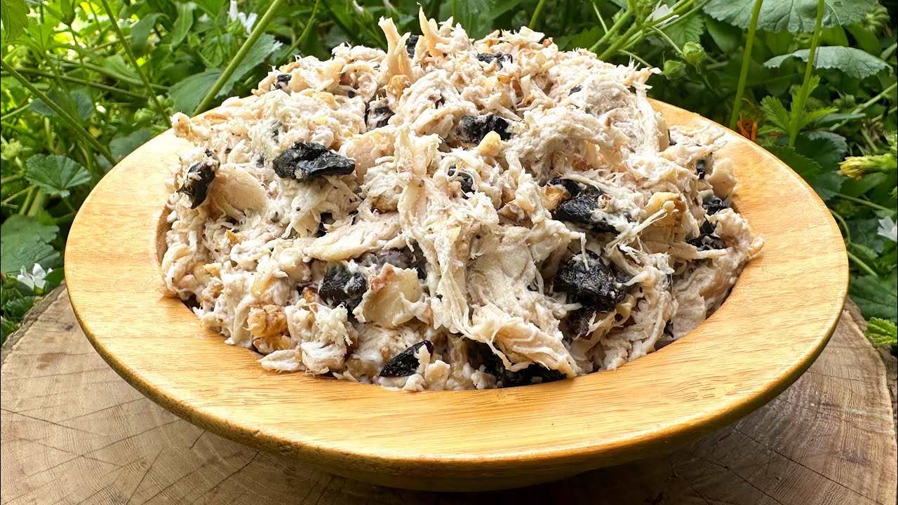Мой любимый рецепт куриного салата!