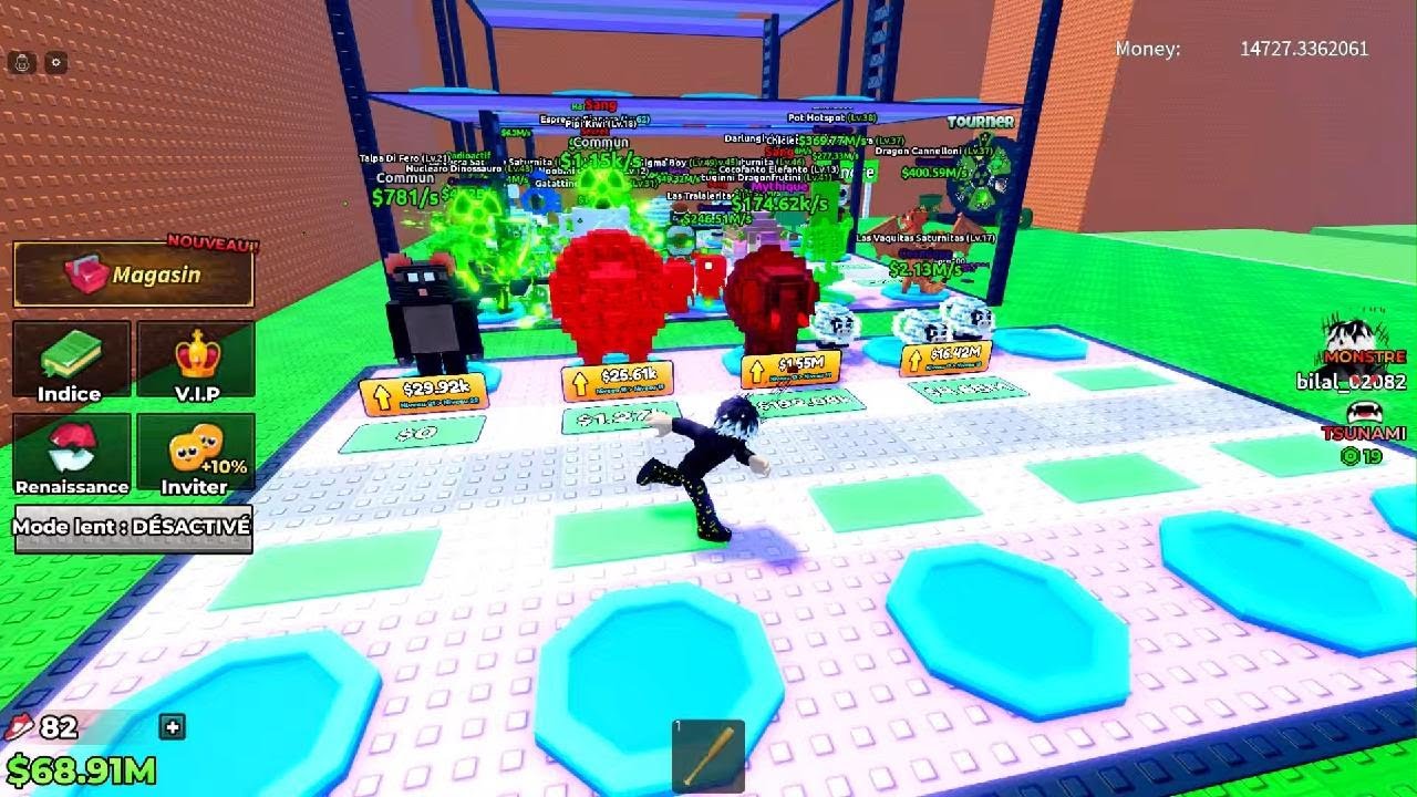Je teste le jeu de tsounami