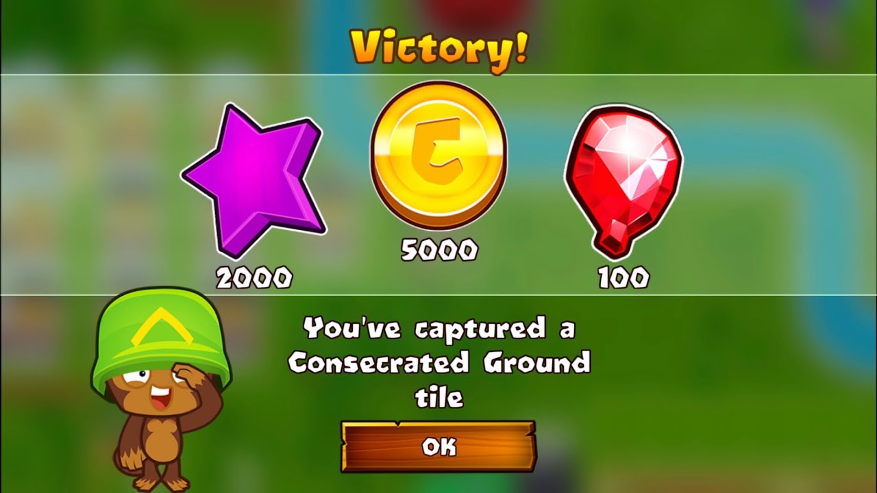 Bloons Monkey City Mobile - How To Beat Consecrated Ground