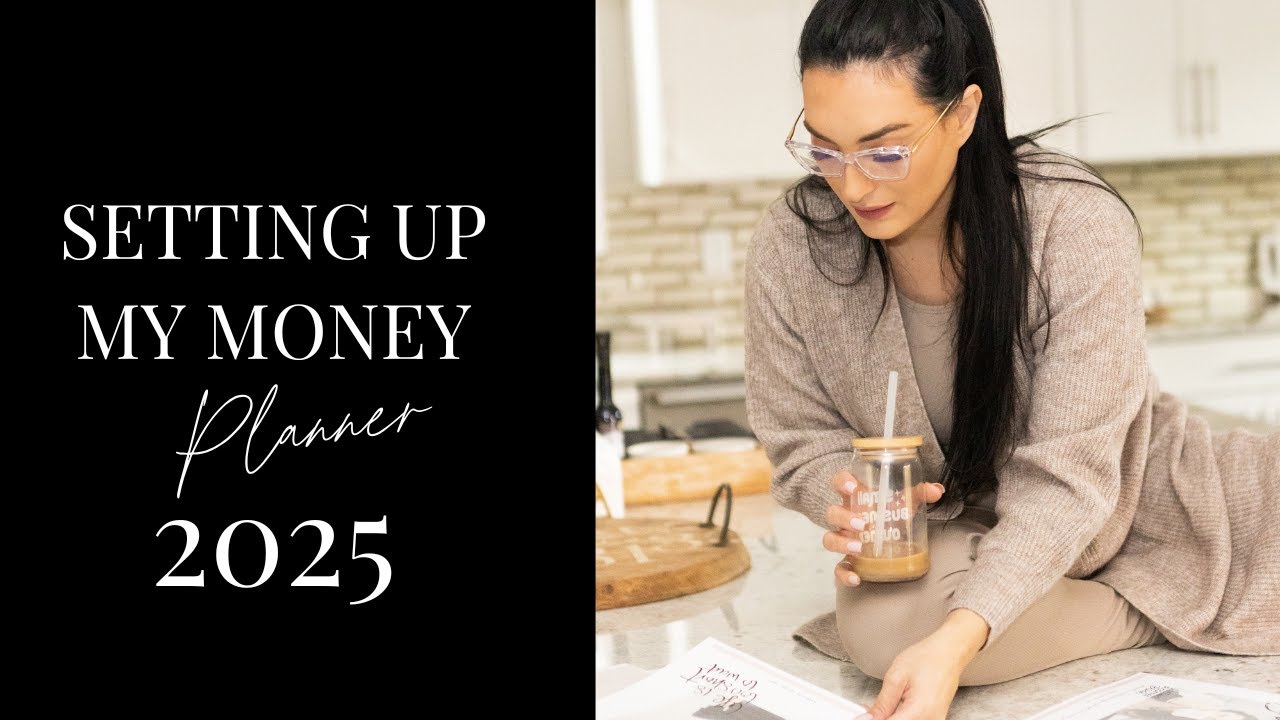 The Money Planner Set Up 2025 | Plan With Me | Budget Planner + Money Trackers