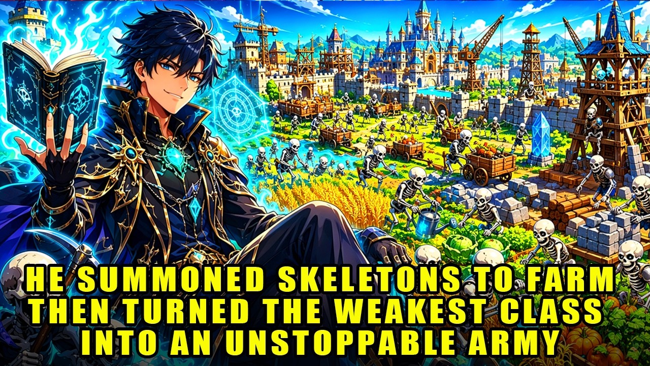 He Awakened the Weakest Class, But His Skeletons Farmed While He Got Stronger!