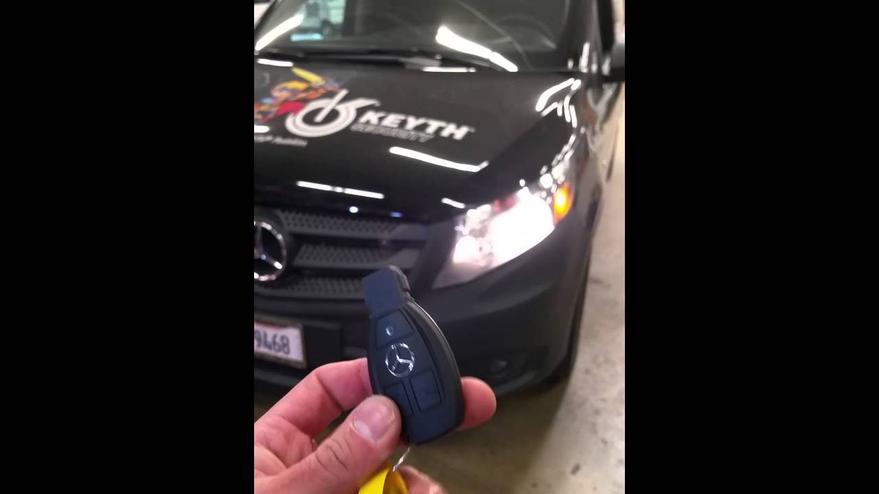 Mercedes Benz Matris Alarm system upgrade