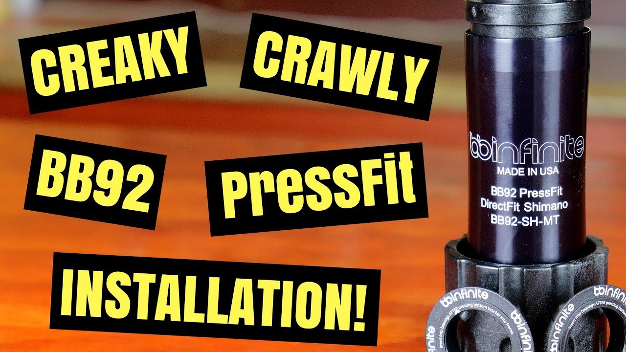 BBinfinite BB92 Press Fit Installation