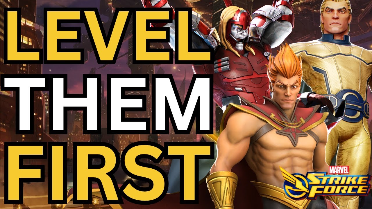 THE BEST TOONS FOR LEVEL 110 | BUILD FOR LONGEVITY | MARVEL Strike Force | MSF