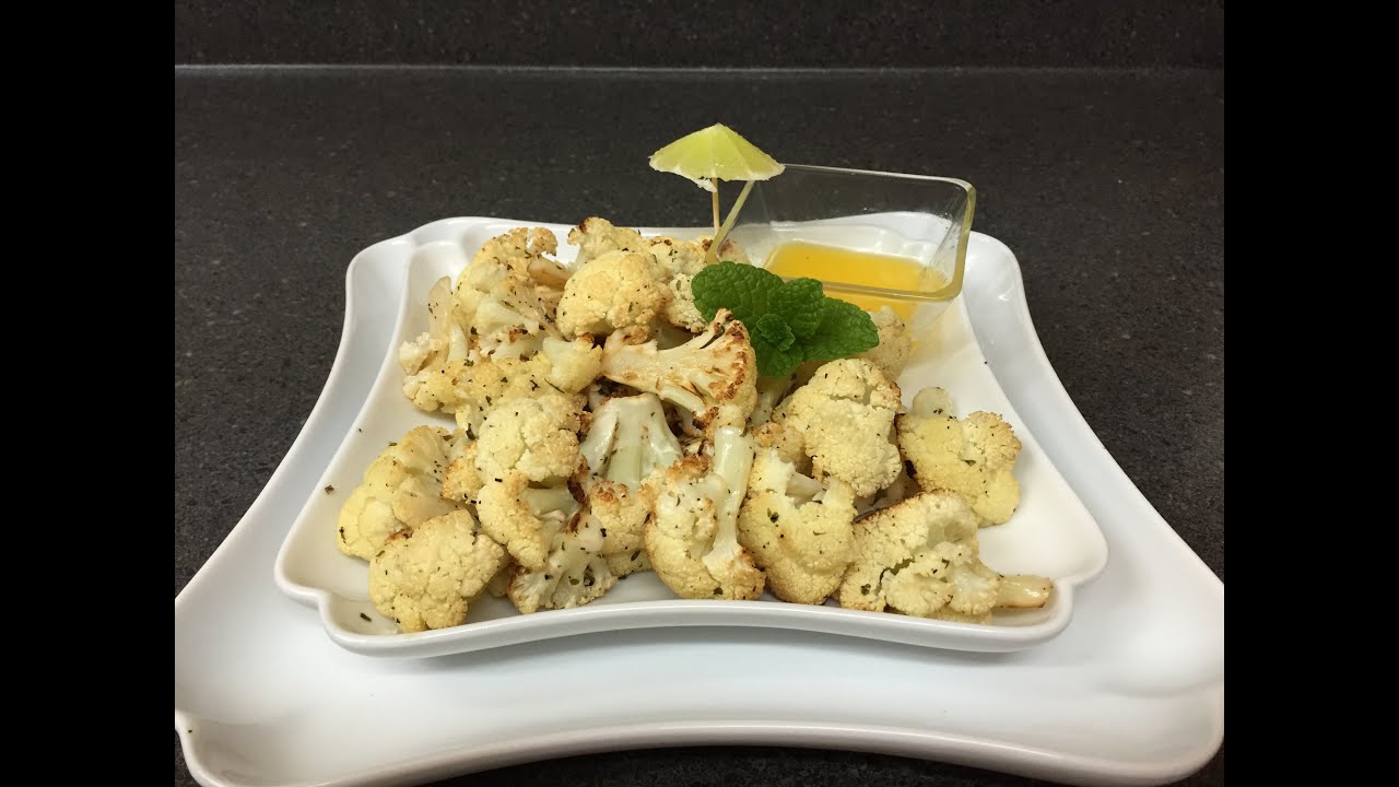 COLIFLOR AL HORNO DELICIOSA RECETA!