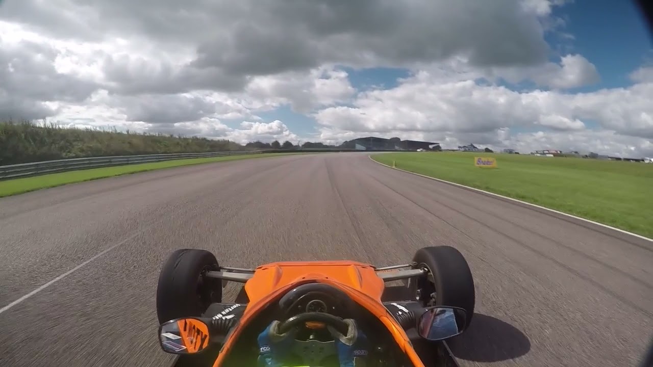 Thomas Smith Thruxton First time driving Formula Renault single seater 5 Sept 2020