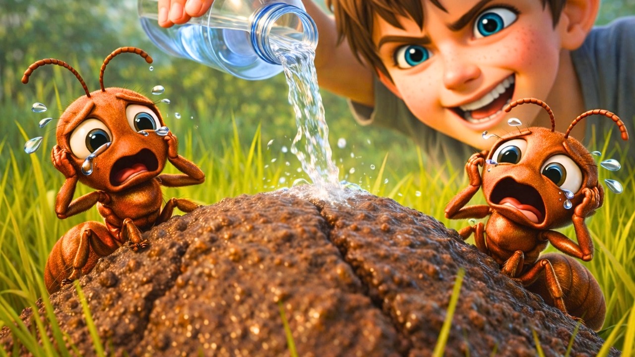 The Rude Boy And The Poor Ants |  English Moral Stories | Bedtime Stories English Listening Practice