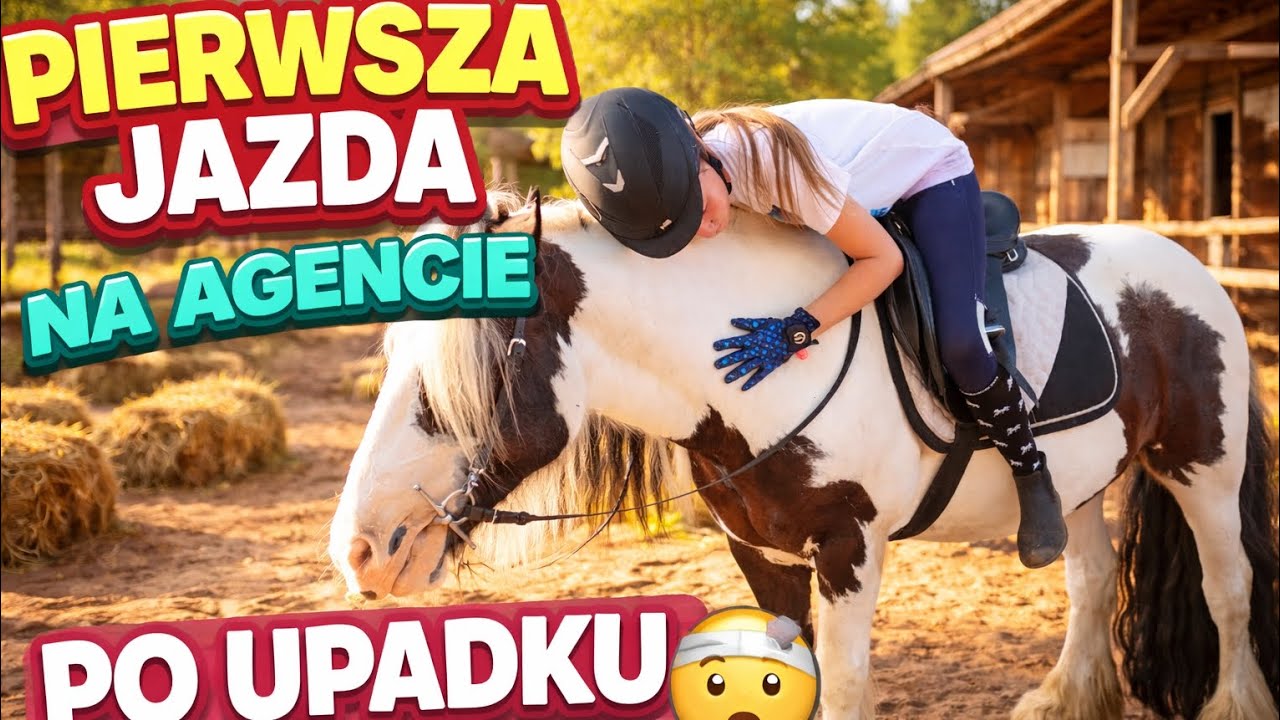 PIERWSZA JAZDA NA AGENCIE PO UPADKU🤕😱