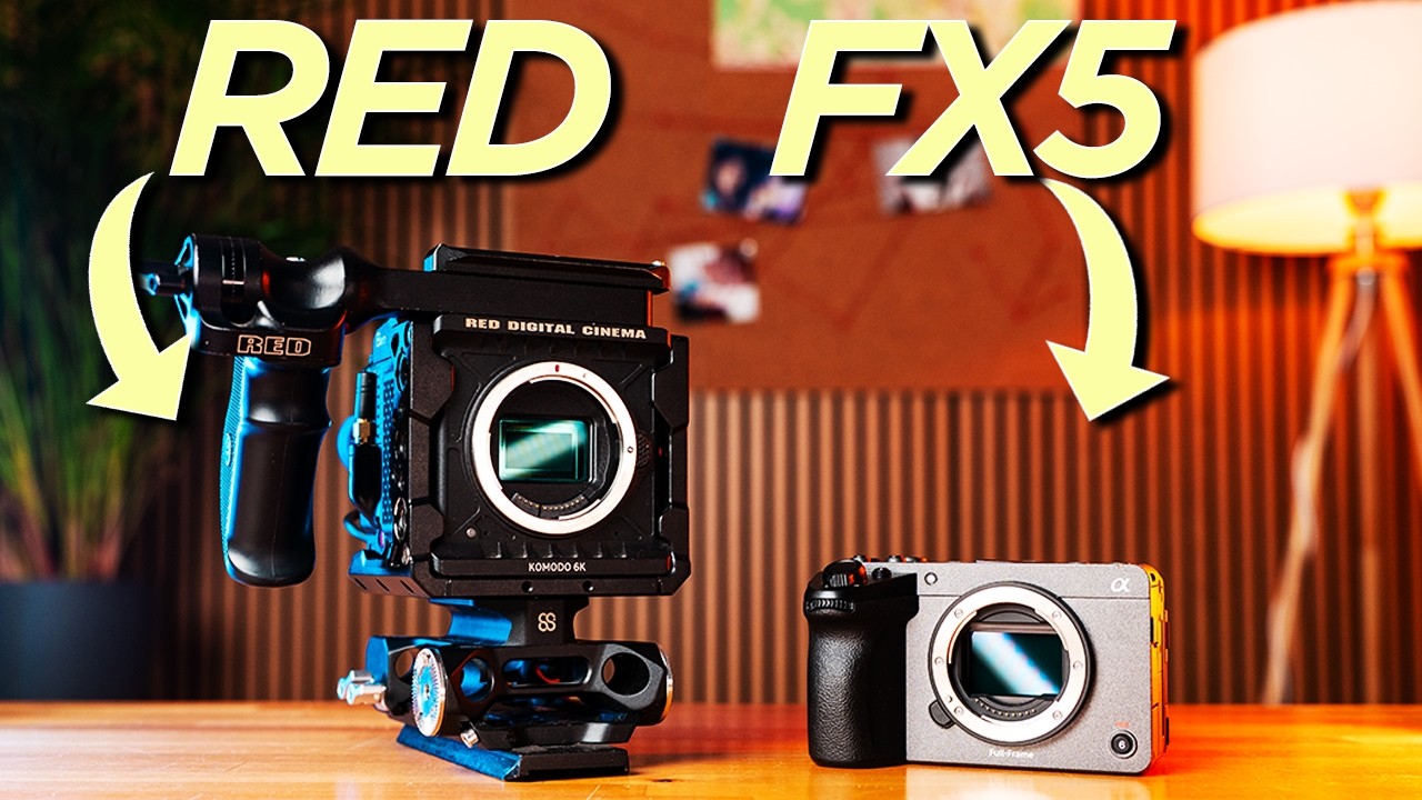 Sony FX5 vs. RED Komodo and Blackmagic: Which Color Science Wins?