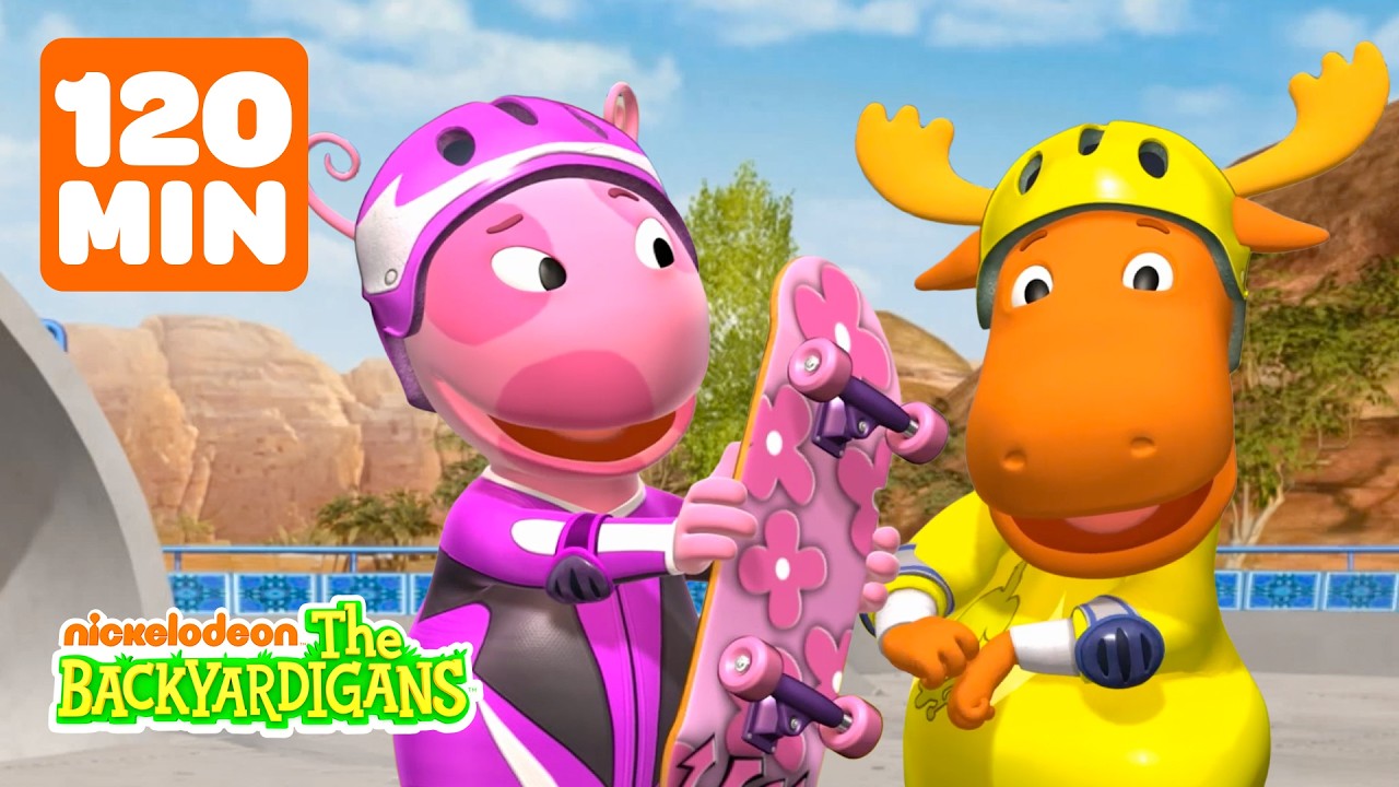 The Backyardigans Go Skateboarding! 🛹 | The Backyardigans