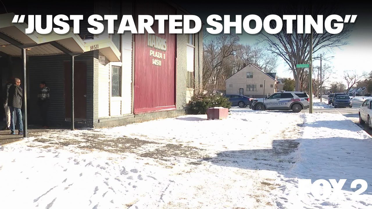 Masked suspect kicks in door of Detroit apartment, kills man