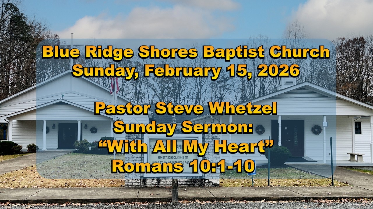 Sunday February 15 2026 Sermon