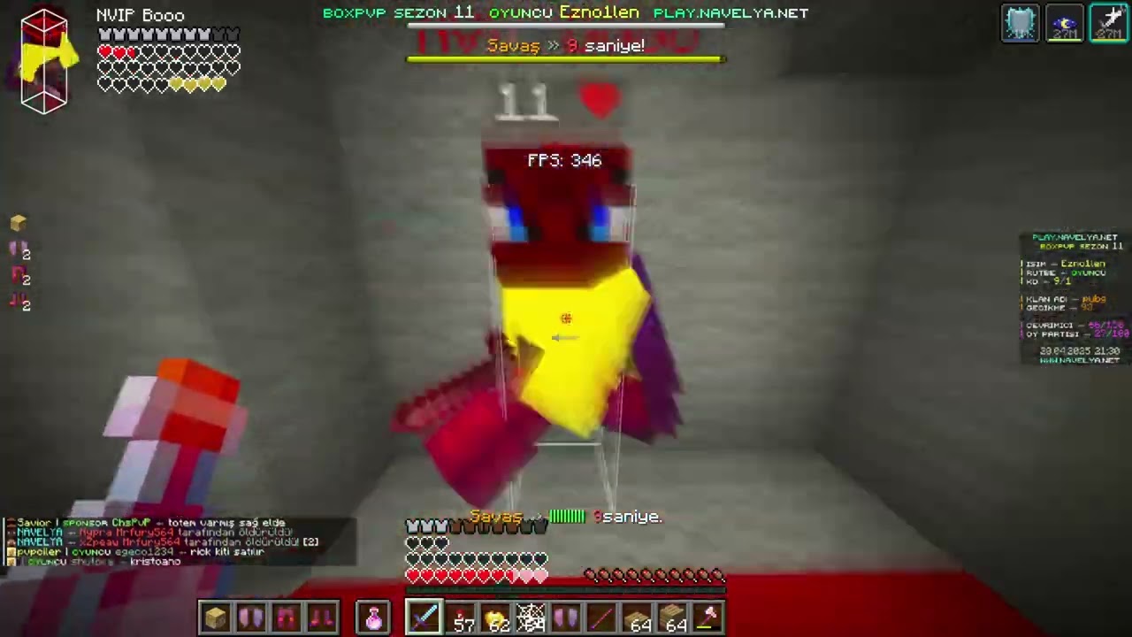 Navelya BoxPvP Kill Montage #1 #minecraft #best