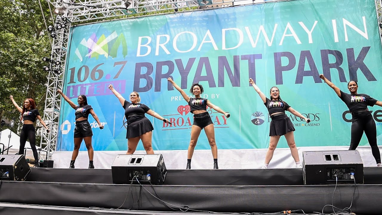 Six Full Performance at Broadway in Bryant Park 2023