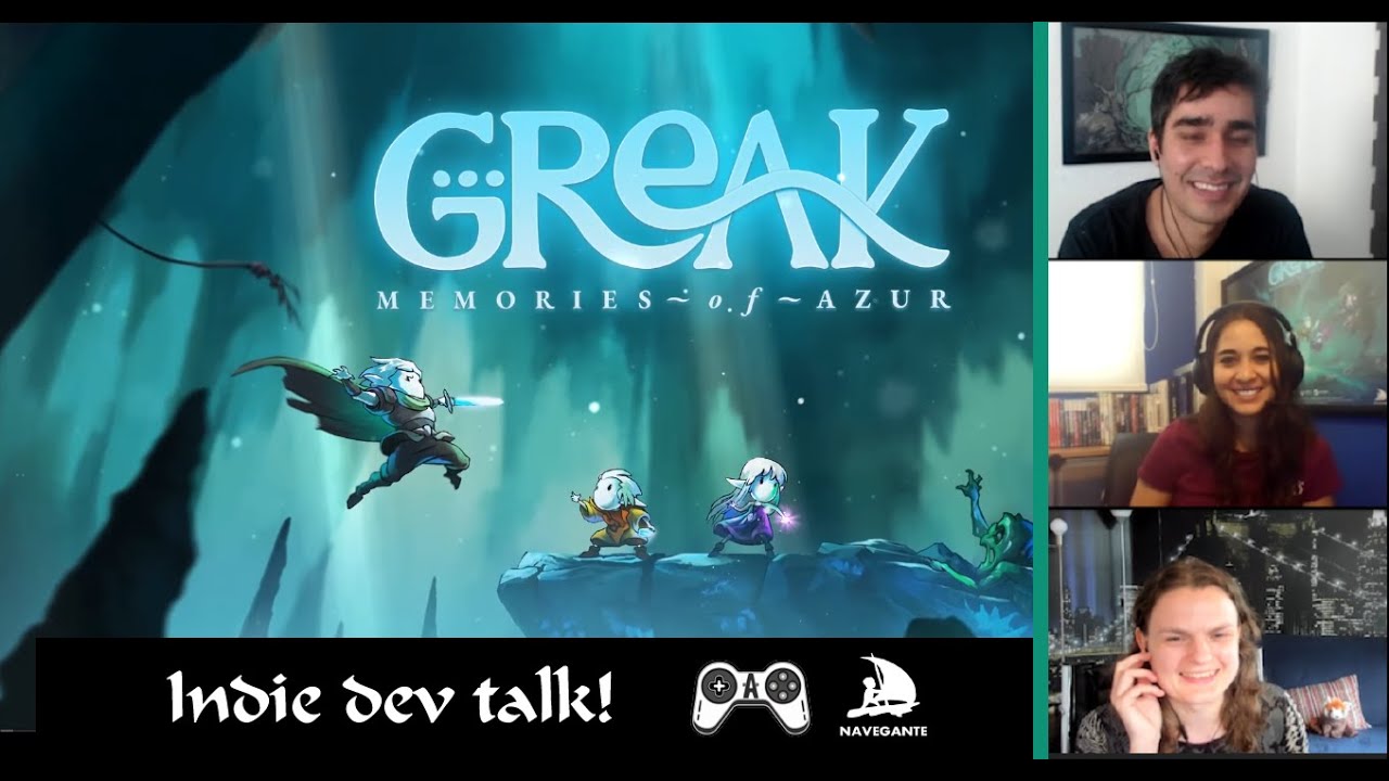 Monthly indie dev talks! With the developers of Greak : Memories of Azul!