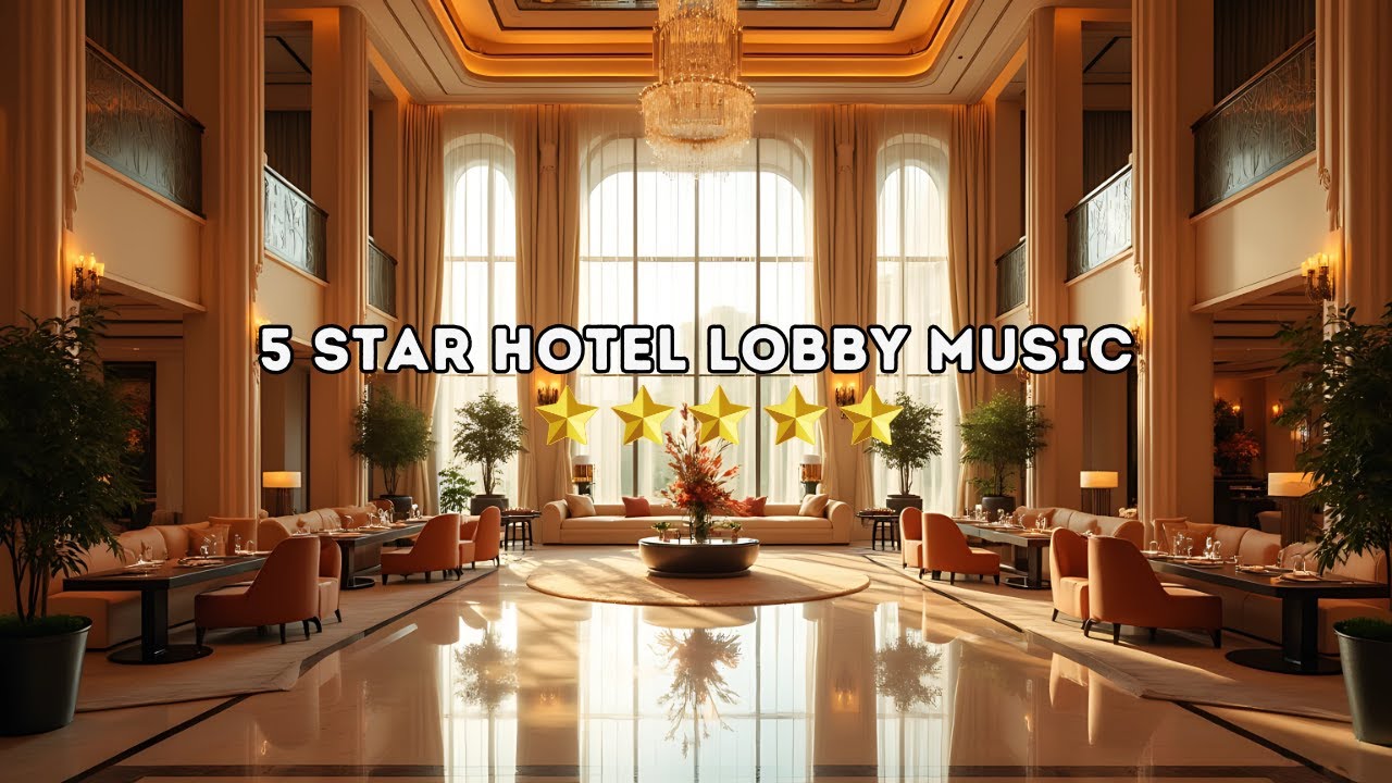 🎵 Transport Into A World of Luxury & Style With Hotel Lobby Music | 100% Top Music for Luxury #lobby