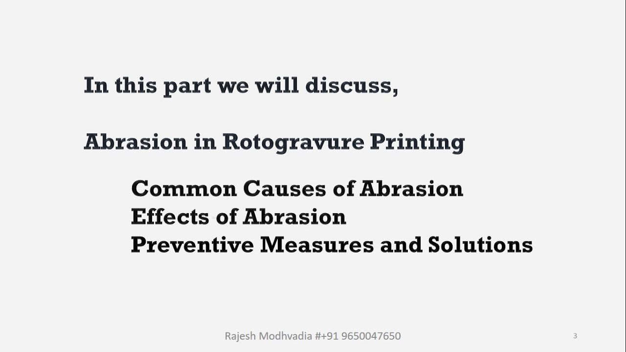 Rotogravure Printing Problems and Their Solutions Part 2