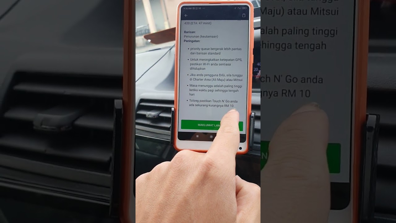 最新 GRAB KLIA 司機等候號碼通知講解 3-1-2023