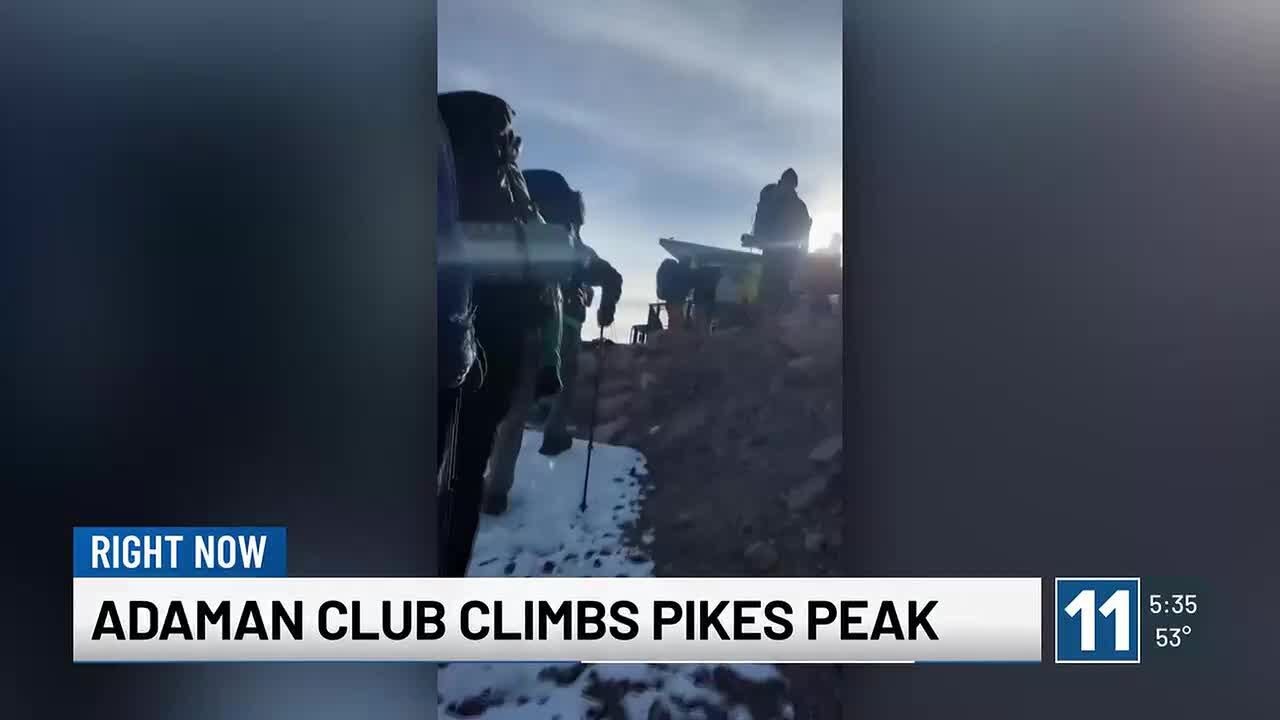 WATCH: AdAmAn Club reaches summit of Pikes Peak ahead of firework display to ring in 2026