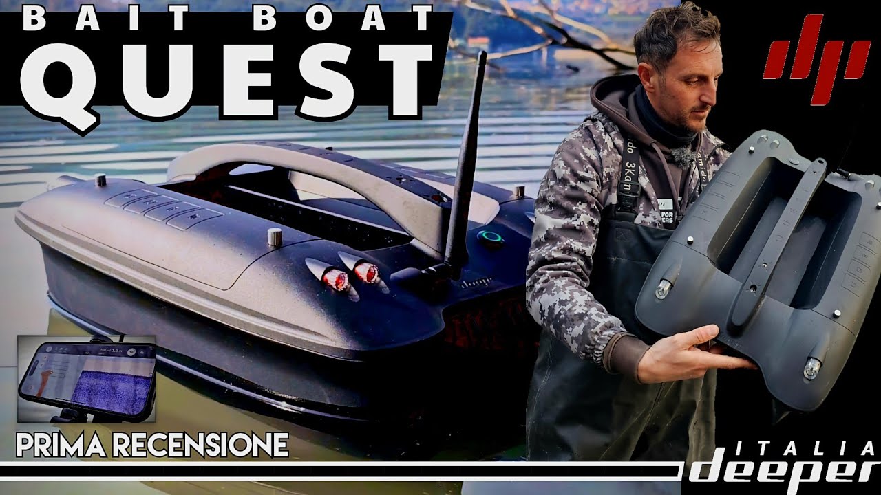 Deeper QUEST BAIT BOAT - Video Recensione - Deeper Italia