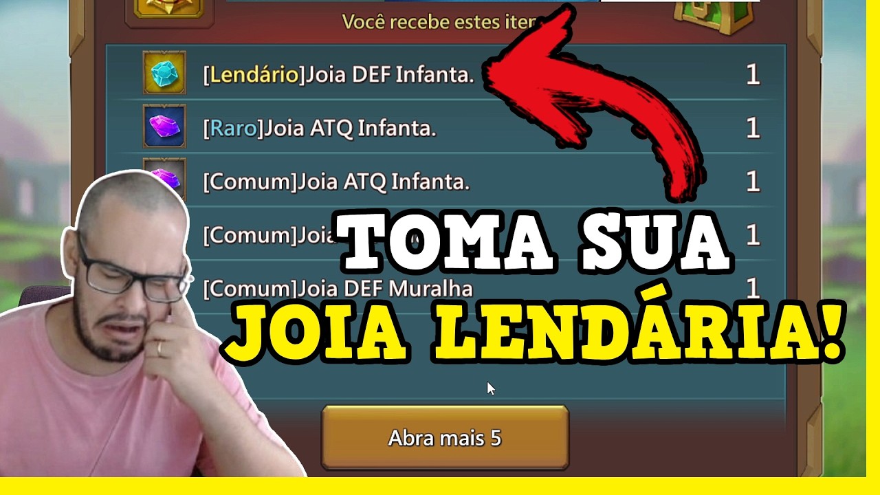 $75 EM BAÚS DE JOIA E OLHA O QUE VEIO! Lords Mobile