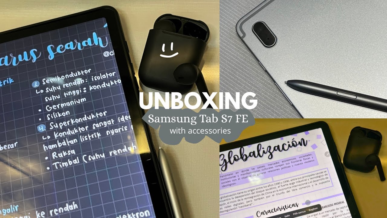 Unboxing Samsung S7 FE with Accessories