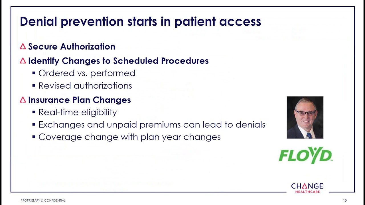 The Denials Challenge: A Cross-functional Approach to Denial Prevention and Management