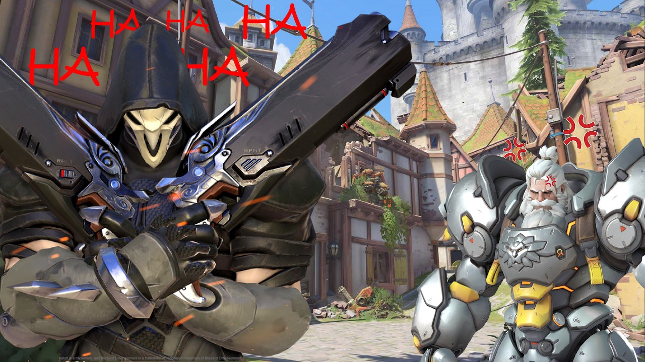 EL TANQUE ME ODIA HAHAHA | OVERWATCH GAMEPLAY