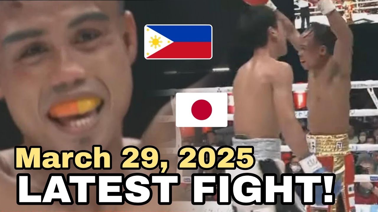LATEST FIGHT! March 29, 2025 l Jeo Santisima vs Ei Go full fight