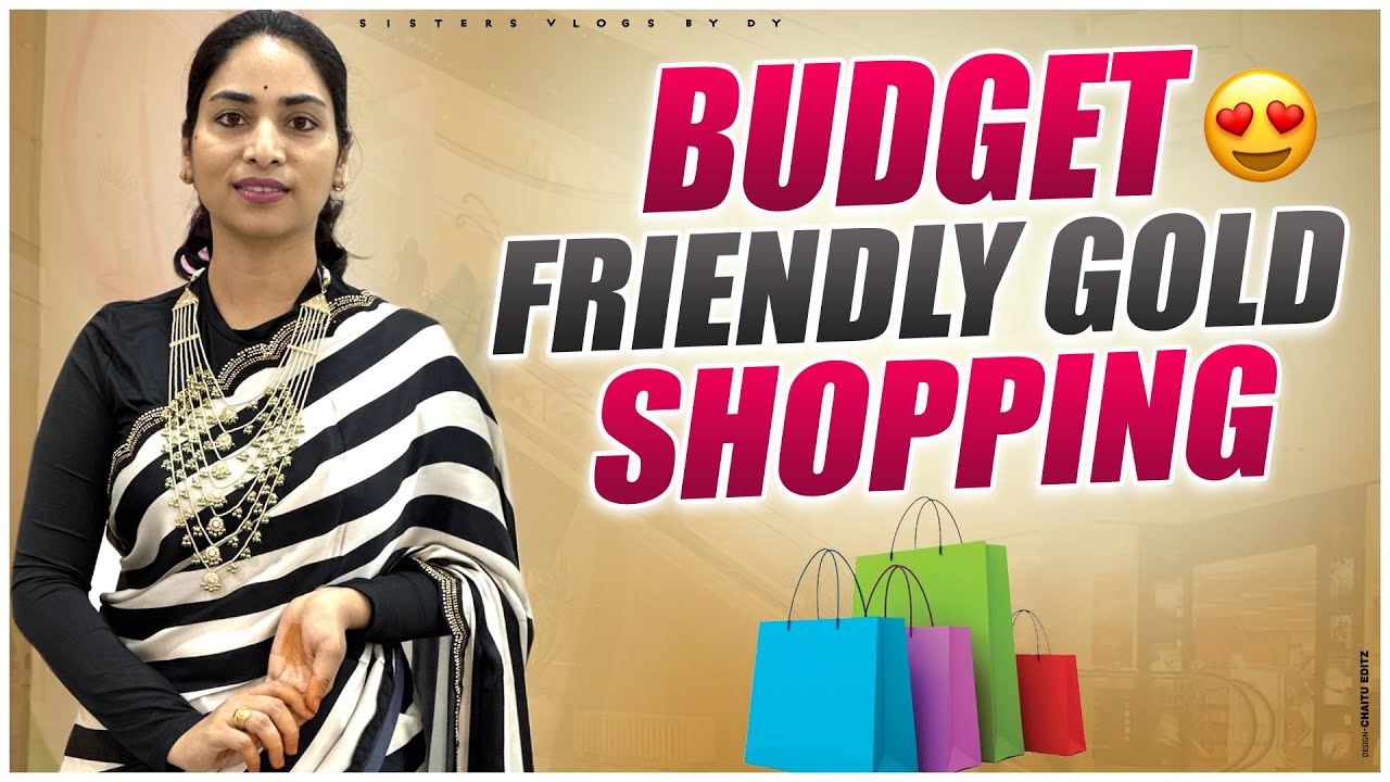 Budget Friendly Gold Jewelry Shopping || Telugu Vlogs || Durga Yeramala